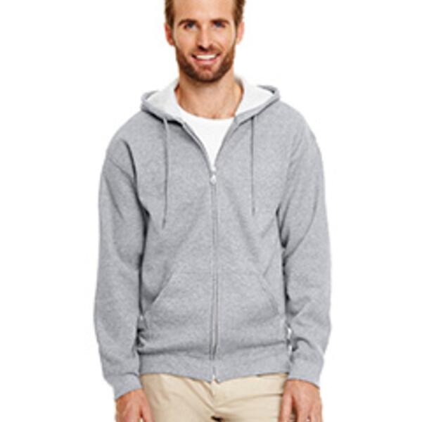 Adult Heavy Blend™ 8 oz., 50/50 Full-Zip Hooded Sweatshirt Thumbnail