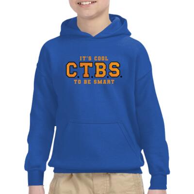 Embroidered CTBS Hoodie - Gold (Youth) Thumbnail